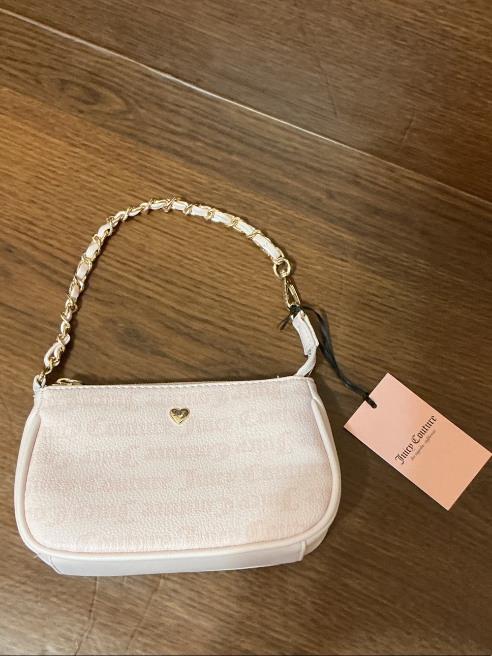 NWT Juicy Couture Light Pink Mini Shoulder bag